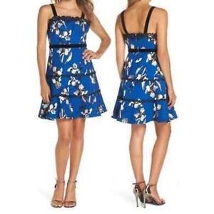 Anthropologie Foxiedox Carmella Floral Lace Dress